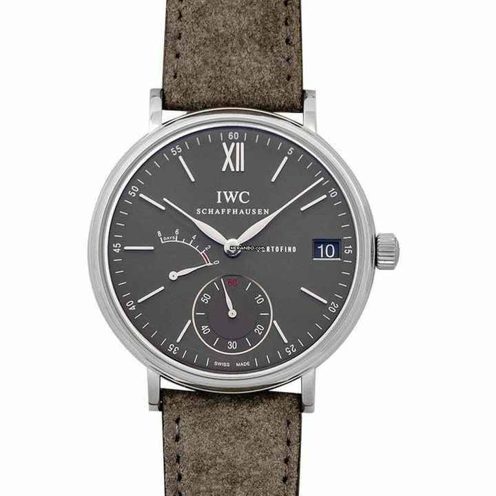  IWC Portofino Handaufzug IW510115 - Portofino Hand-Wound Eight Days Manual-winding Grey Dial Men's Watch </h1> 