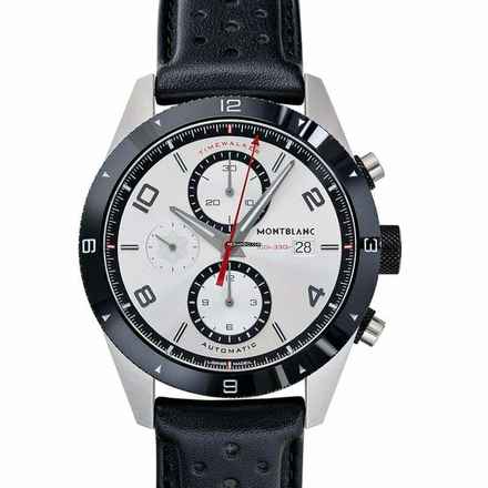  Montblanc Timewalker 116100 - TimeWalker Automatic Chronograph 43 mm Automatic Silver Dial Men's Watch </h1> 
