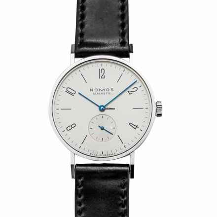  NOMOS Tangente 139 - Tangente White Silver-plated Dial/Leather 35mm </h1> 