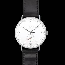 Thumbnail von NOMOS Metro 38 Datum 1102 - Metro 38 Date Manual-winding White Silver-plated Dial 38.5mm Men's Watch </h1>