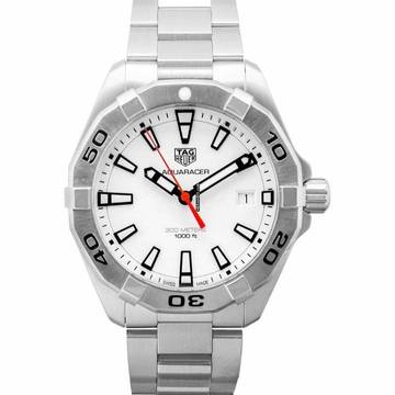  TAG Heuer Aquaracer 300M WBD1111.BA0928 - Aquaracer Quartz White Dial Men's Watch </h1> 
