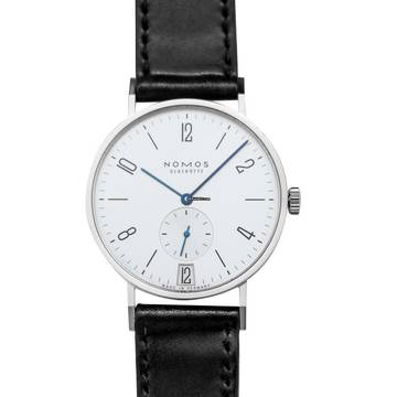  NOMOS Tangente 38 Datum 130 - Tangente 38 Date Manual-winding White Silver-plated Dial 37.5mm Men's Watch </h1> 