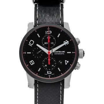  Montblanc Timewalker 113827 - Timewalker Chronograph Automatic Black Dial Men's Watch </h1> 