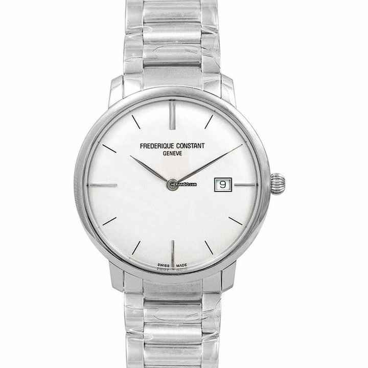  Frederique Constant Slimline Automatic FC306S4S6B3 - Slimline Automatic Silver Dial Men's Watch </h1> 