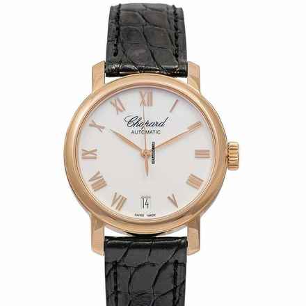  Chopard Classic 124200-5001 - Classic Automatic White Dial Rose Gold Ladies Watch </h1> 
