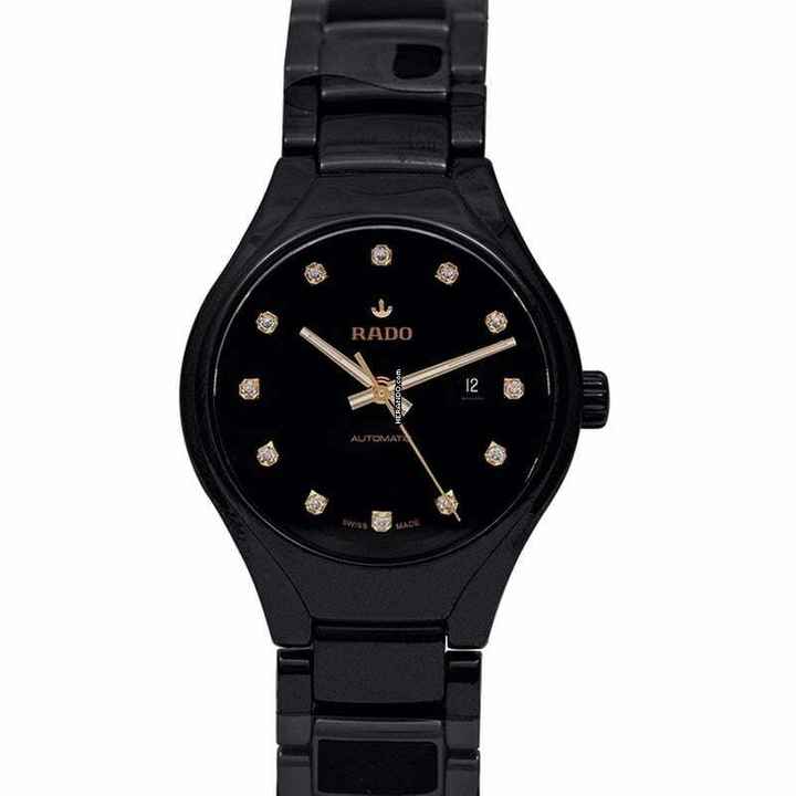  Rado True R27242732 - True Automatic Diamonds Black Dial Ladies Watch </h1> 