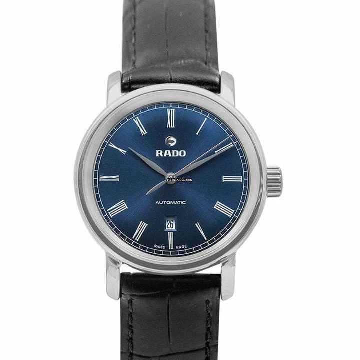  Rado DiaMaster R14026205 - Diamaster Automatic Blue Dial Ladies Watch </h1> 
