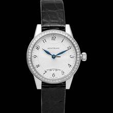 Thumbnail von Montblanc Bohème 111208 - Bohème Quartz Silvery-white guilloche Dial Steel Ladies Watch </h1>