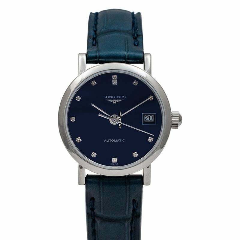  Longines Elegant L43094972 - The Longines Elegant Collection Automatic Diamonds Ladies Watch </h1> 