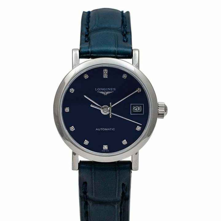  Longines Elegant L43094972 - The Longines Elegant Collection Automatic Diamonds Ladies Watch </h1> 