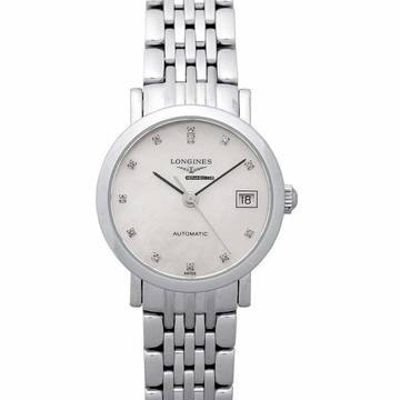  Longines Elegant L43094876 - The Longines Elegant Collection Automatic Diamonds Ladies Watch </h1> 