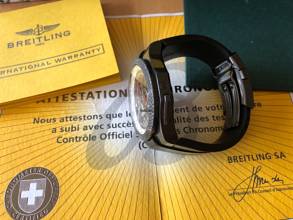 Thumbnail von Breitling Bentley GMT serviced in 2018 M47362 xxx/1000 Midnight carbon