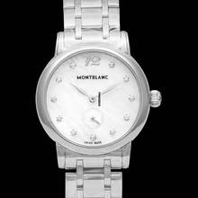Thumbnail von Montblanc Star Classique 110305 - Star Classique Ladies Quartz Mother Of Pearl Diamonds Dial Ladies Watch </h1>