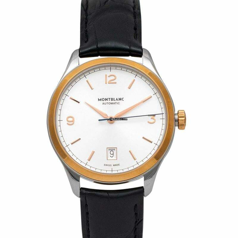  Montblanc Heritage Chronométrie 112521 - Heritage Chronométrie Automatic Silver Dial Stainless Steel Men's Watch </h1> 