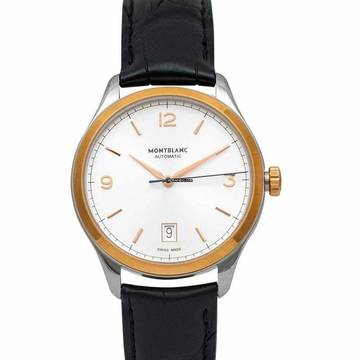  Montblanc Heritage Chronométrie 112521 - Heritage Chronométrie Automatic Silver Dial Stainless Steel Men's Watch </h1> 