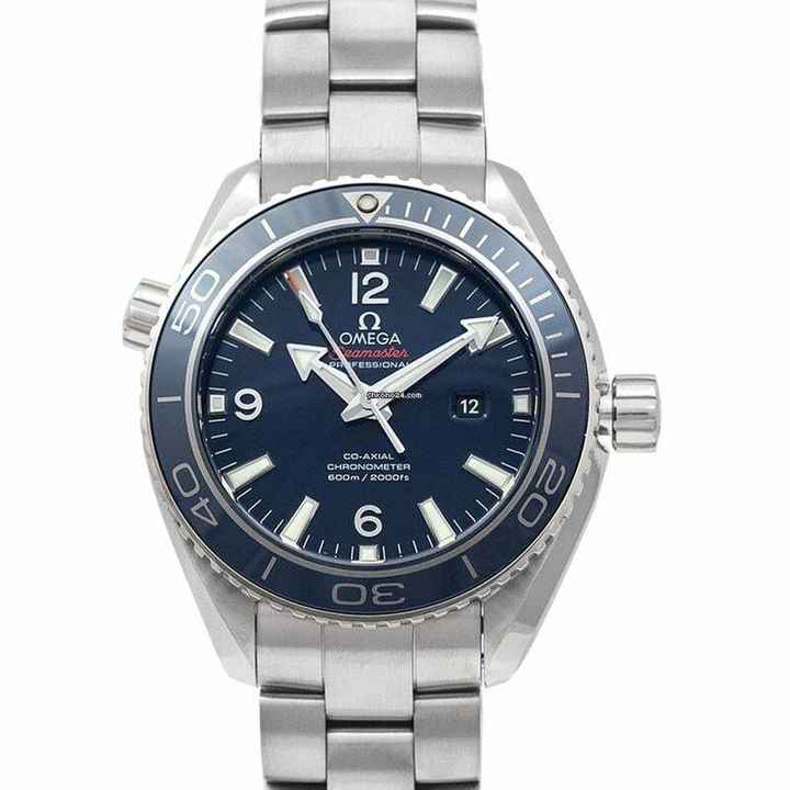  Omega Seamaster Planet Ocean 232.90.38.20.03.001 - Seamaster Planet Ocean 600M Co-Axial 37.5 mm Blue Dial Titanium Men' </h1> 