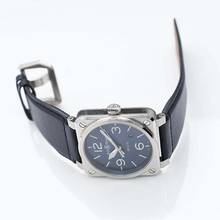Thumbnail von Bell & Ross BR 03-92 Steel BR0392-BLU-ST/SCA - Instruments BR 03-92 Blue Steel Men's Watch </h1>