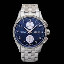 Thumbnail von Hamilton Jazzmaster Maestro H32576141 - Jazzmaster Automatic Blue Dial Stainless Steel Men's Watch </h1>