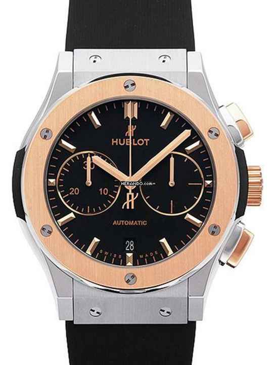  Hublot Classic Fusion Chronograph Titanium King Gold 521.NO.1181.RX </h1> 