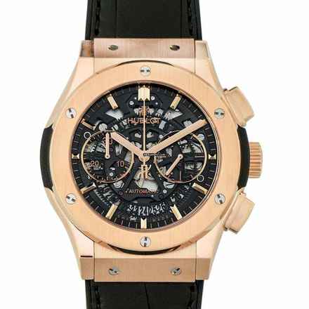  Hublot Classic Fusion Aerofusion 525.OX.0180.LR - Classic Fusion Aerofusion King Gold Automatic Skeleton Dial Men's Watch </h1> 