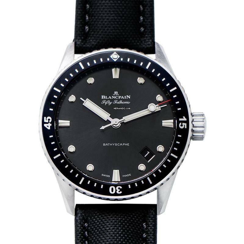  Blancpain Fifty Fathoms Bathyscaphe 5000-1110-B52A - Fifty Fathoms Meteor 43mm </h1> 