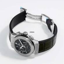 Thumbnail von Hublot Classic Fusion Chronograph 541.NX.8970.LR - Classic Fusion Automatic Green Dial Titanium Men's Watch </h1>