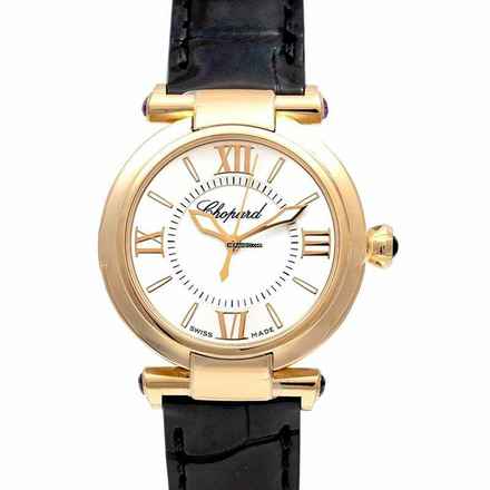  Chopard Imperiale 384319-5005 - Imperiale Automatic Pearl Dial 18kt Rose Gold Ladies Watch </h1> 