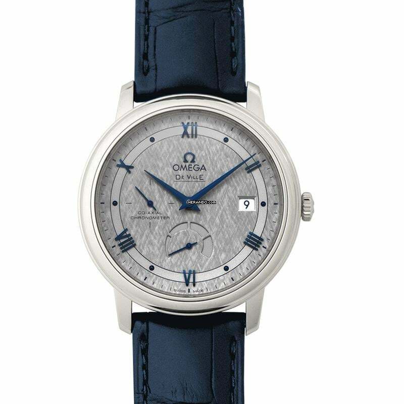  Omega De Ville Prestige 424.13.40.21.06.002 - De Ville Prestige Co-Axial Power Reserve 39.5 mm Automatic Grey Dial </h1> 