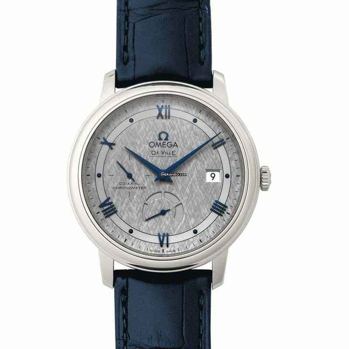  Omega De Ville Prestige 424.13.40.21.06.002 - De Ville Prestige Co-Axial Power Reserve 39.5 mm Automatic Grey Dial </h1> 
