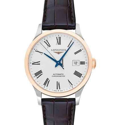  Longines Record L28215112 - Record Automatic White Dial Men's Watch </h1> 