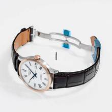 Thumbnail von Longines Record L28215112 - Record Automatic White Dial Men's Watch </h1>