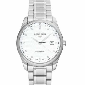  Longines Master Collection L27934776 - Master Collection Automatic Silver Dial Diamond Men's Watch </h1> 