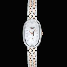 Thumbnail von Longines Symphonette L23065877 - Symphonette Quartz Mother of Pearl Dial Diamond Ladies Watch </h1>