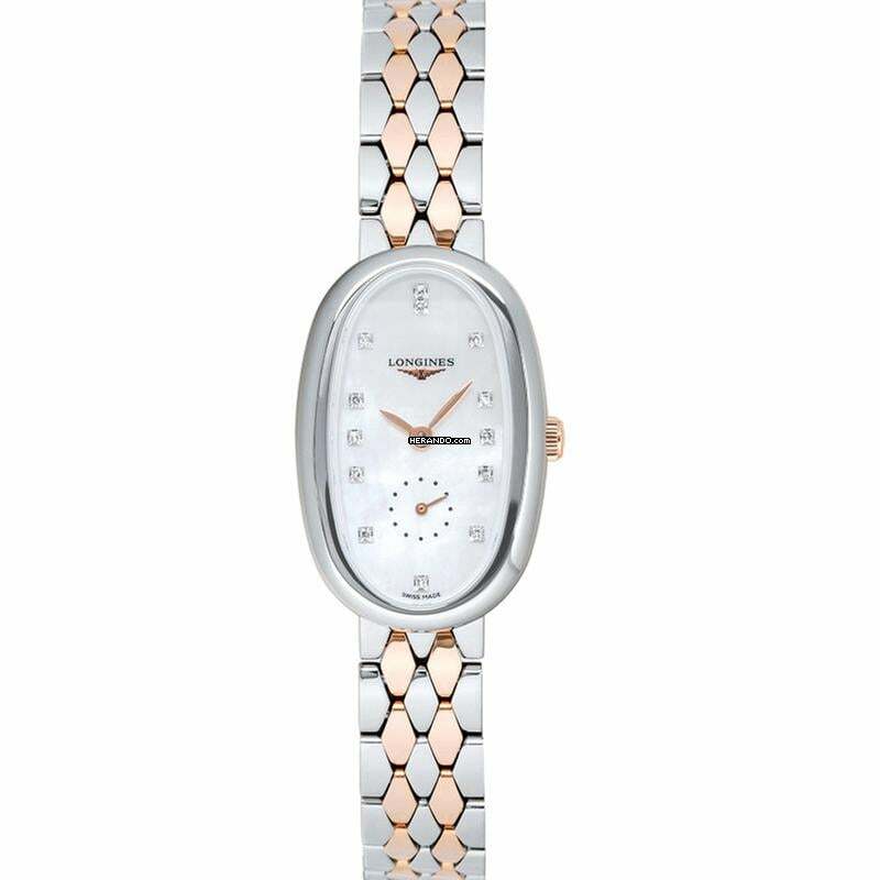 Longines Symphonette L23065877 - Symphonette Quartz Mother of Pearl Dial Diamond Ladies Watch </h1>