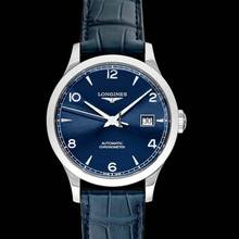 Thumbnail von Longines Record L28204964 - Record Automatic Blue Dial Men's Watch </h1>