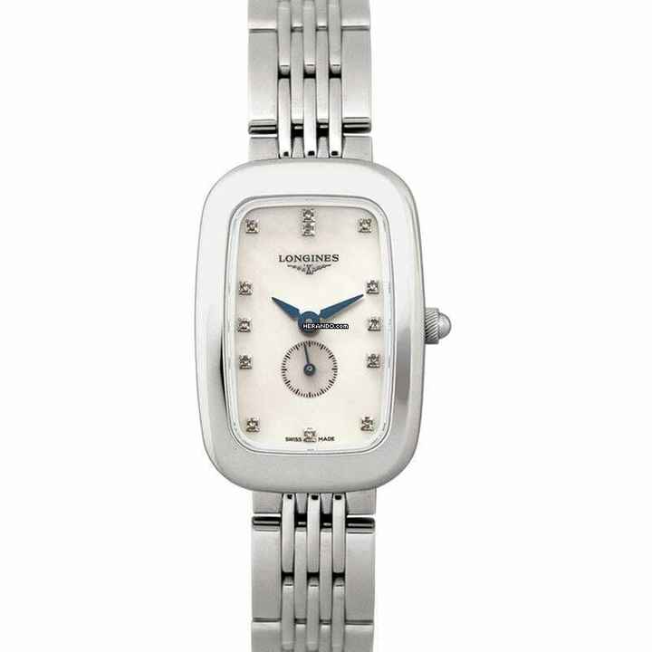  Longines Equestrian L61414876 - Equestrian Quartz Mother of Pearl Dial Diamond Ladies Watch </h1> 