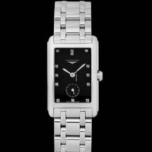 Thumbnail von Longines DolceVita L55124576 - DolceVita Quartz Black Dial Diamond Ladies Watch </h1>