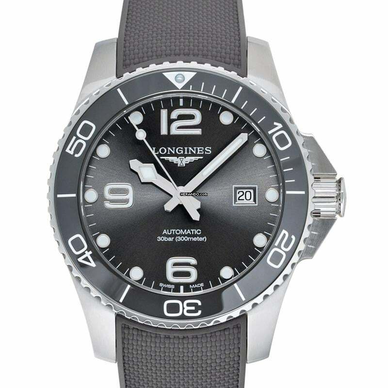  Longines HydroConquest L37824769 - HydroConquest Automatic Grey Dial Men's Watch </h1> 