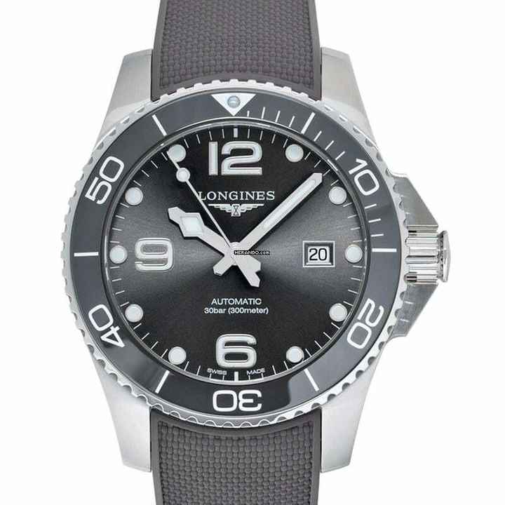  Longines HydroConquest L37824769 - HydroConquest Automatic Grey Dial Men's Watch </h1> 