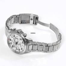 Thumbnail von Hamilton Khaki Pilot H64666155 - Khaki Aviation Pilot Auto Chrono White Steel 42mm </h1>