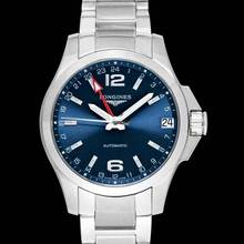 Thumbnail von Longines Conquest L36874996 - Conquest GMT Automatic Blue Dial Men's Watch </h1>