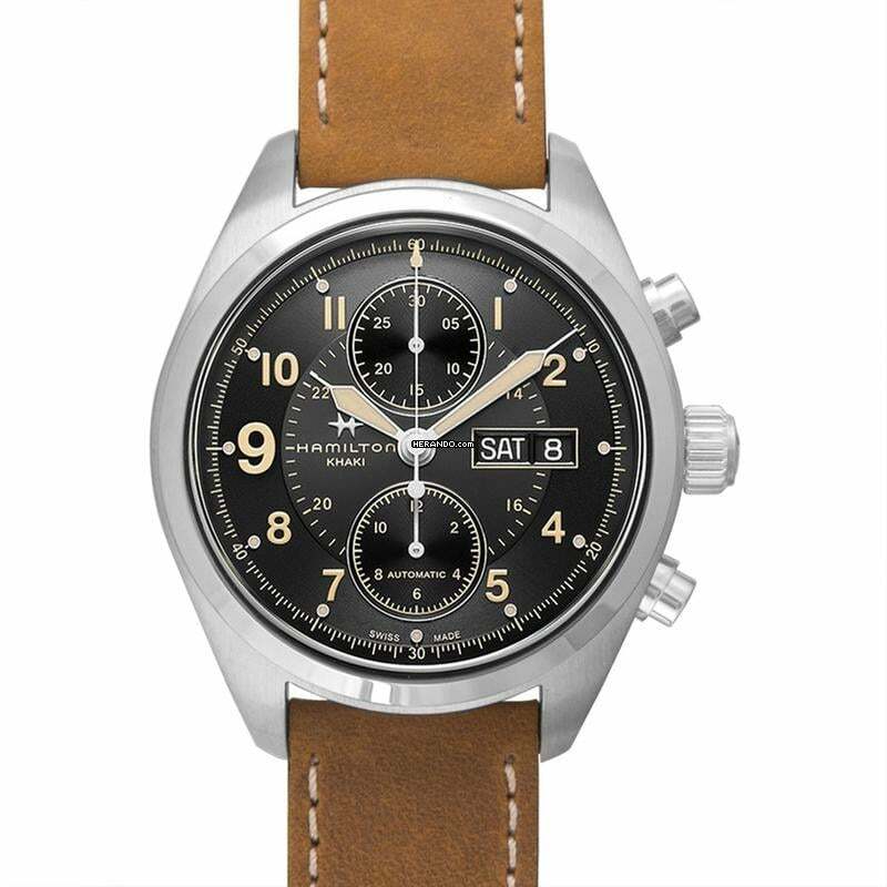 Hamilton Khaki Field H71616535 - Khaki Field Automatic Black Dial Stainless Steel Men's Watch </h1>