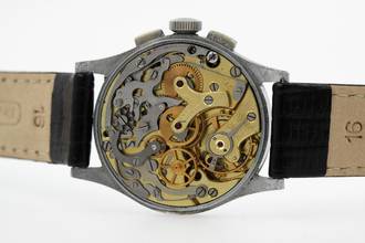 Thumbnail von Universal Genève Compur Chronograph Boy Size Cal. 381