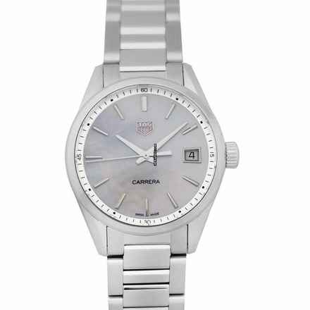  TAG Heuer Carrera Lady WBK1311.BA0652 - Carrera Quartz Mother Of Pearl Dial Unisex Watch </h1> 