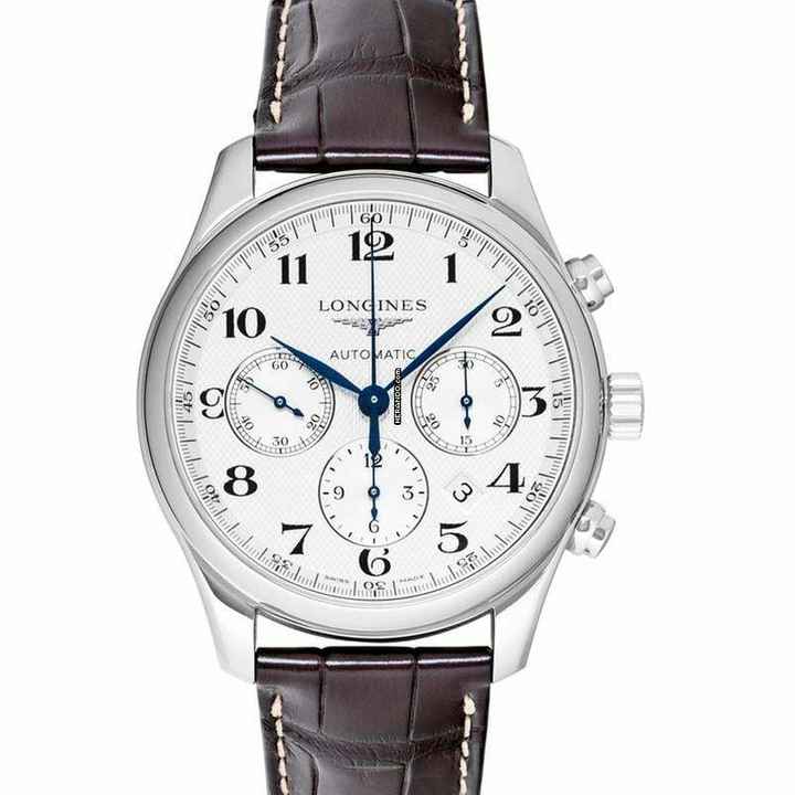  Longines Master Collection L27594783 - The Longines Master Chronograph Automatic Silver Dial Men's Watch </h1> 