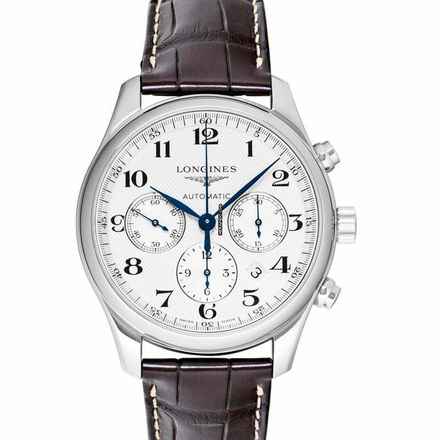  Longines Master Collection L27594783 - The Longines Master Chronograph Automatic Silver Dial Men's Watch </h1> 