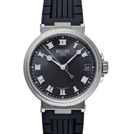  Breguet Marine 5517TI/G2/5ZU - Marine Automatic Black Dial Titanium Men's Watch </h1> 