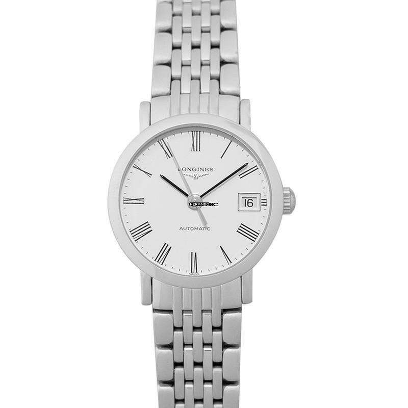 Longines Elegant L43094116 - Elegant Automatic White Dial Ladies Watch </h1>