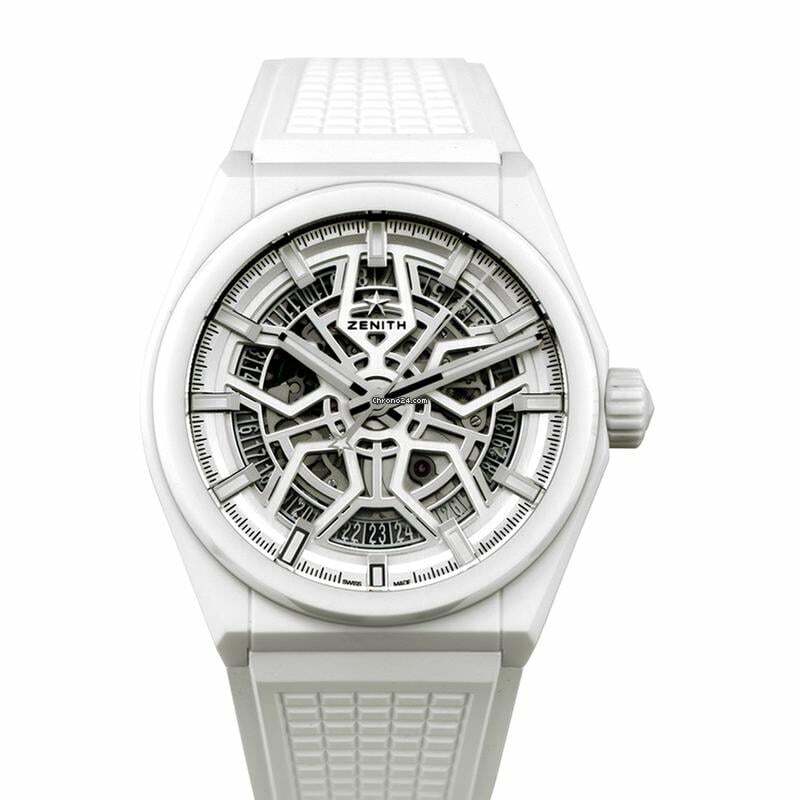  Zenith Defy 49.9002.670/01.R792 - Defy Classic Ceramic Automatic Skeleton Dial Men's Watch </h1> 