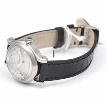 Thumbnail von Chopard Happy Sport 278573-3001 - Happy Sport 30 mm Automatic Silver Dial Diamonds Ladies Watch </h1>